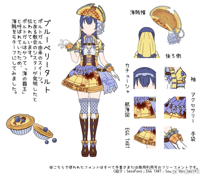 sonoda umi (love live! and 1 more) drawn by qipu_zimi