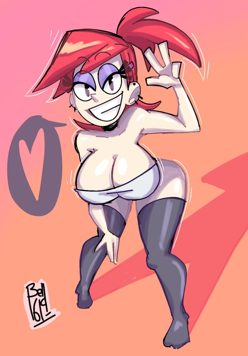frankie foster (foster's home for imaginary friends) drawn by bell_1609