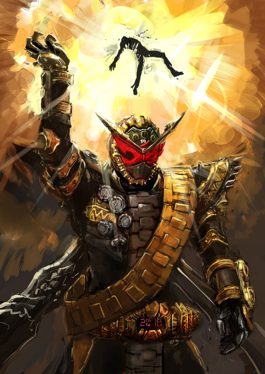 ohma zi-o (kamen rider and 1 more) drawn by hitode6