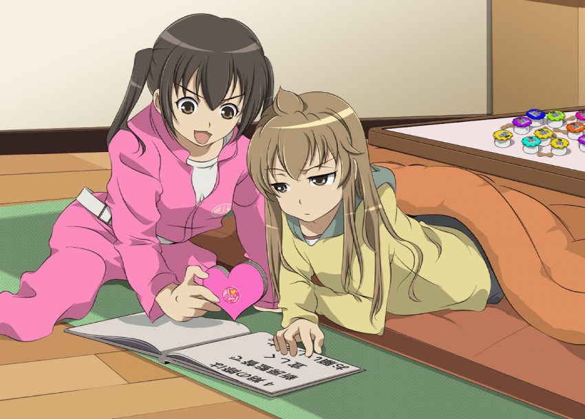minami kana, minami chiaki, inoue marina, and mogami kyouko (minami-ke and 1 more) drawn by sasami_(artist)