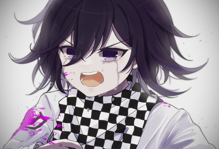 oma kokichi (danganronpa and 1 more) drawn by fuyu_ko