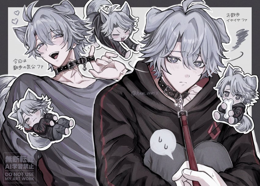 phainon (honkai and 1 more) drawn by ham_mmx