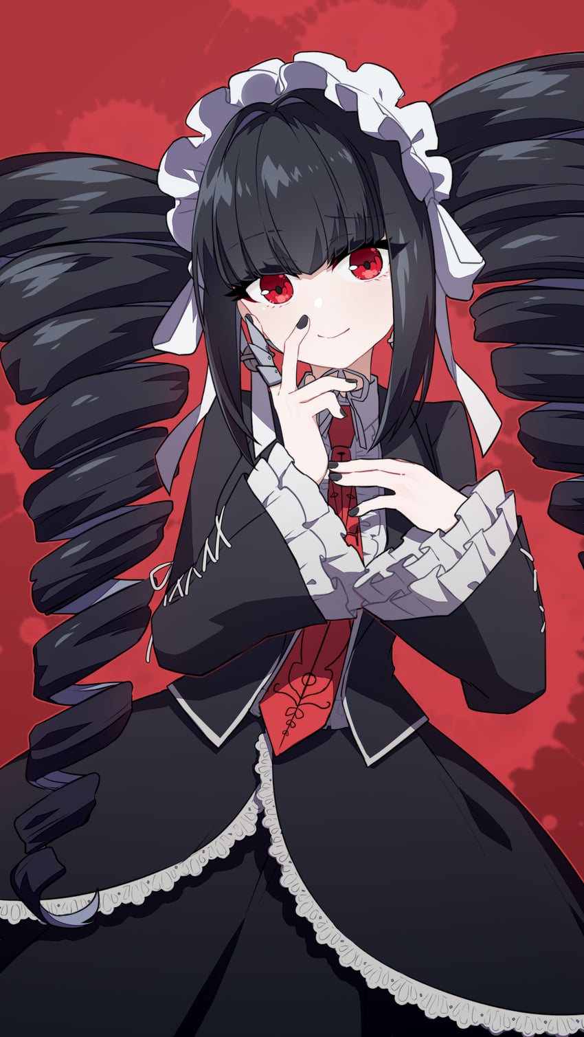 celestia ludenberg (danganronpa and 1 more) drawn by lizi