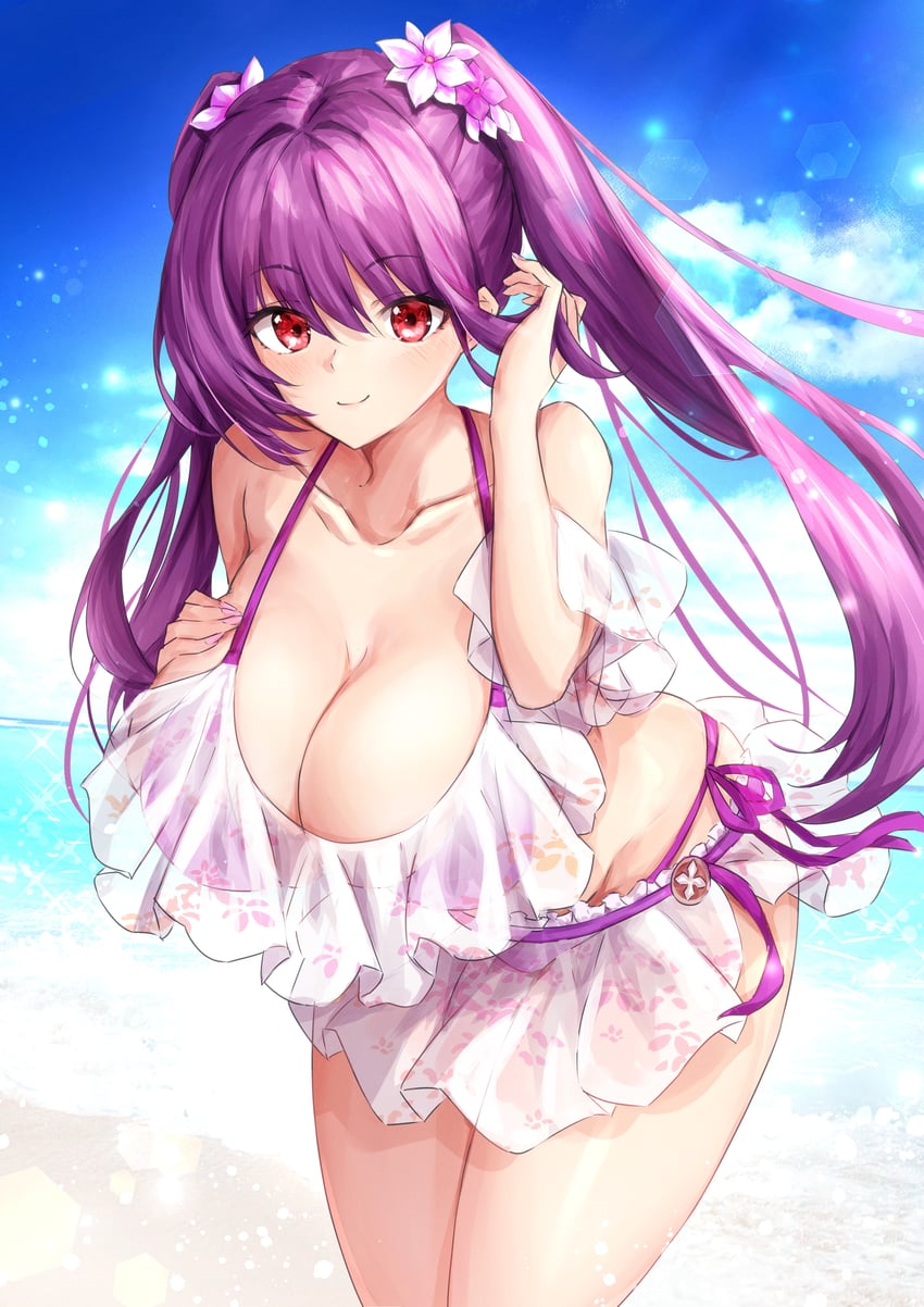 scathach and scathach skadi (fate and 1 more) drawn by shiraiwa_usagi
