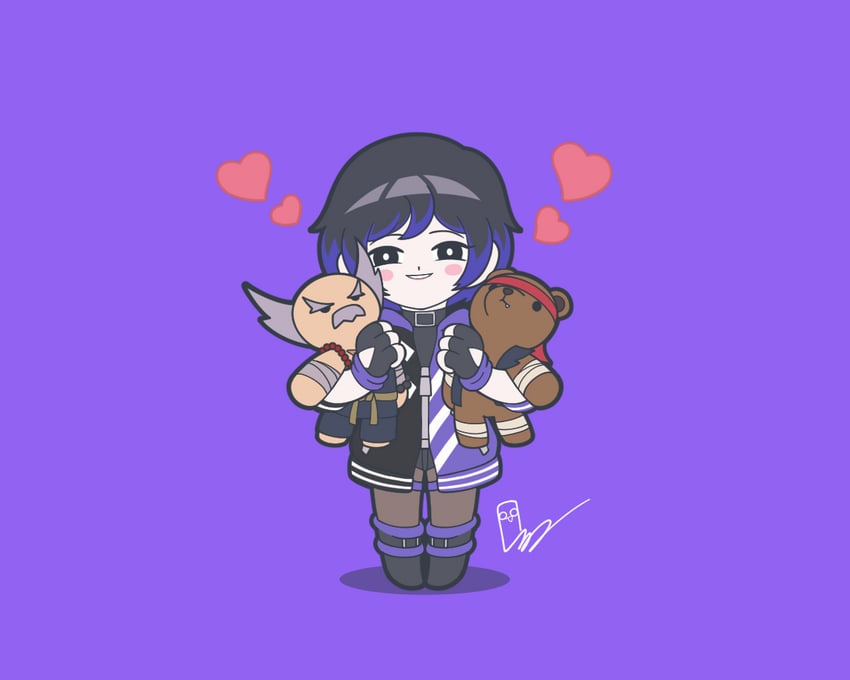 reina, mishima heihachi, and kuma (tekken and 1 more) drawn by user_cyje8472