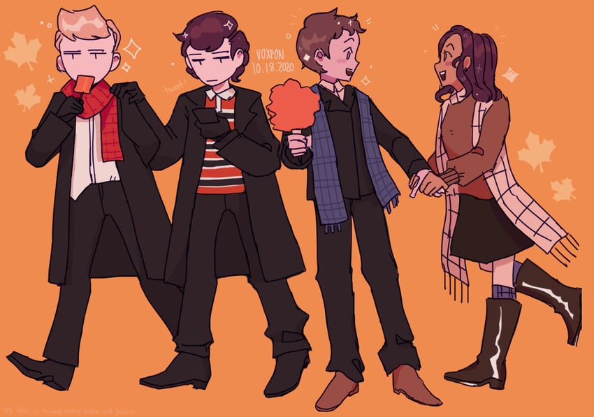 donald trump, joe biden, kamala harris, and mike pence (real life) drawn by voxpon
