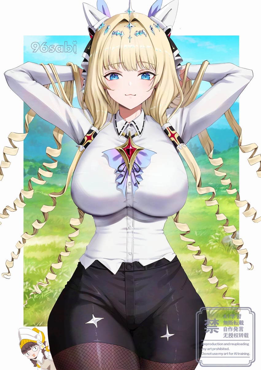 crown and chime (goddess of victory: nikke) drawn by yamamori_kinako