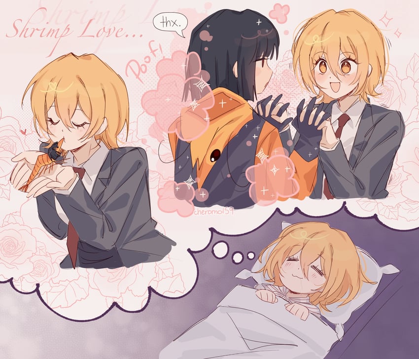 don quixote and ryoshu (project moon and 1 more) drawn by cheromo159
