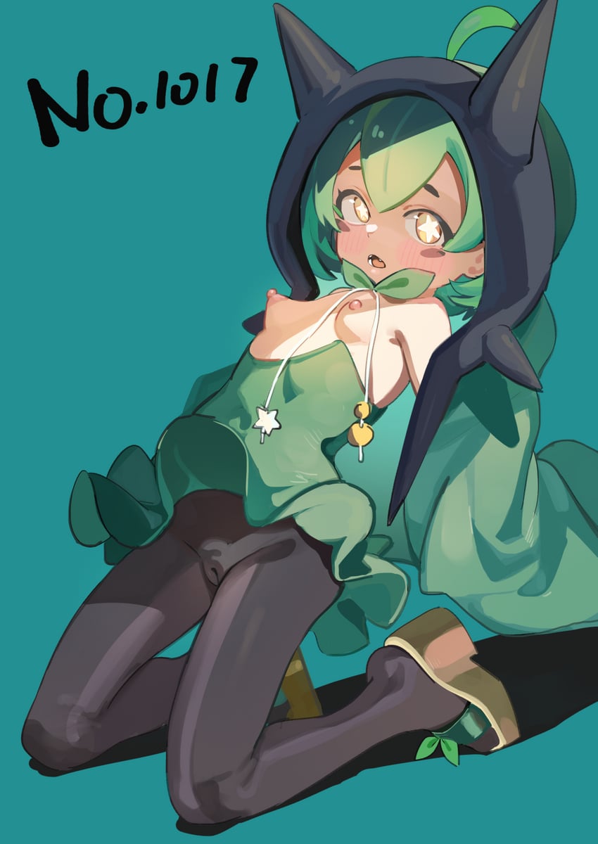 ogerpon (pokemon) drawn by djheycha