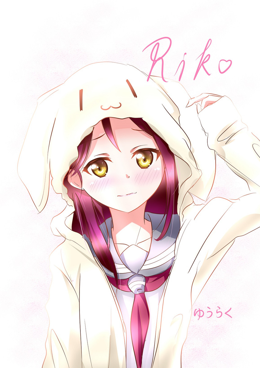 sakurauchi riko (love live! and 1 more) drawn by yuraku_(mhmu3425)