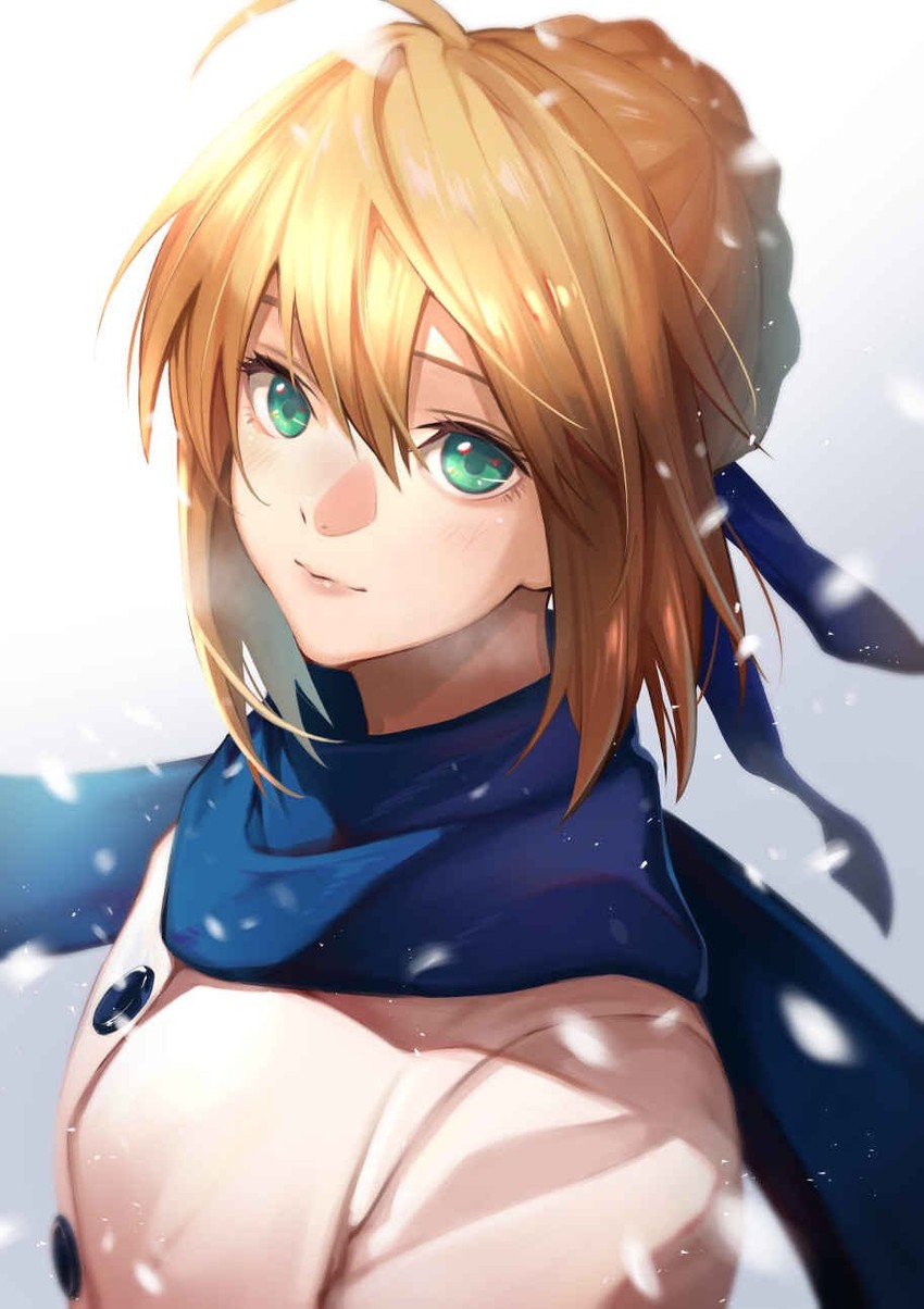 artoria pendragon and saber (fate and 1 more) drawn by fumi_fumi_(7837224)