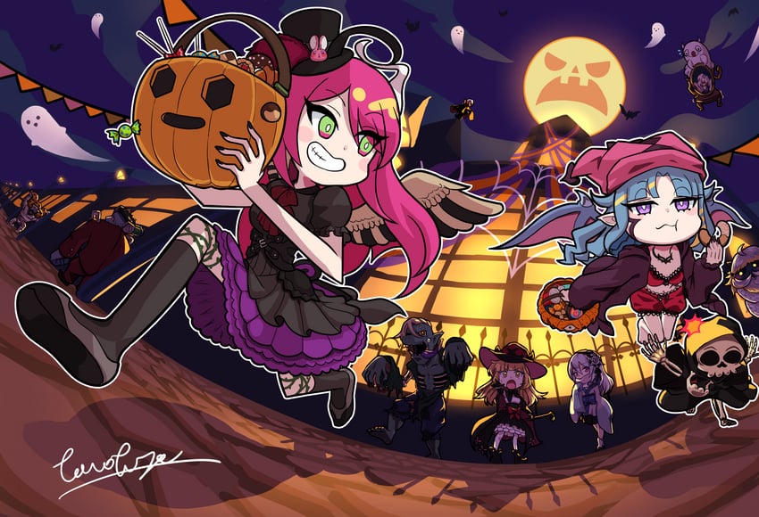 lil-la, ki-sikil, live twin lil-la, live twin ki-sikil, melffy rabby, and 13 more (yu-gi-oh!) drawn by towofuya