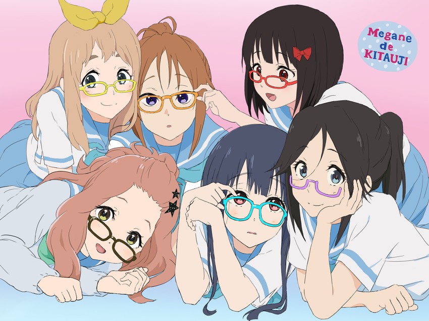yoroizuka mizore, kasaki nozomi, nakagawa natsuki, yoshikawa yuuko, hisaishi kanade, and 1 more (hibike! euphonium and 2 more) drawn by akadou