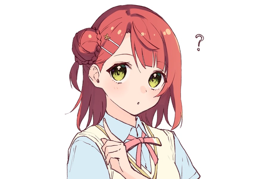 uehara ayumu (love live! and 1 more) drawn by hijiki_(hijikini)