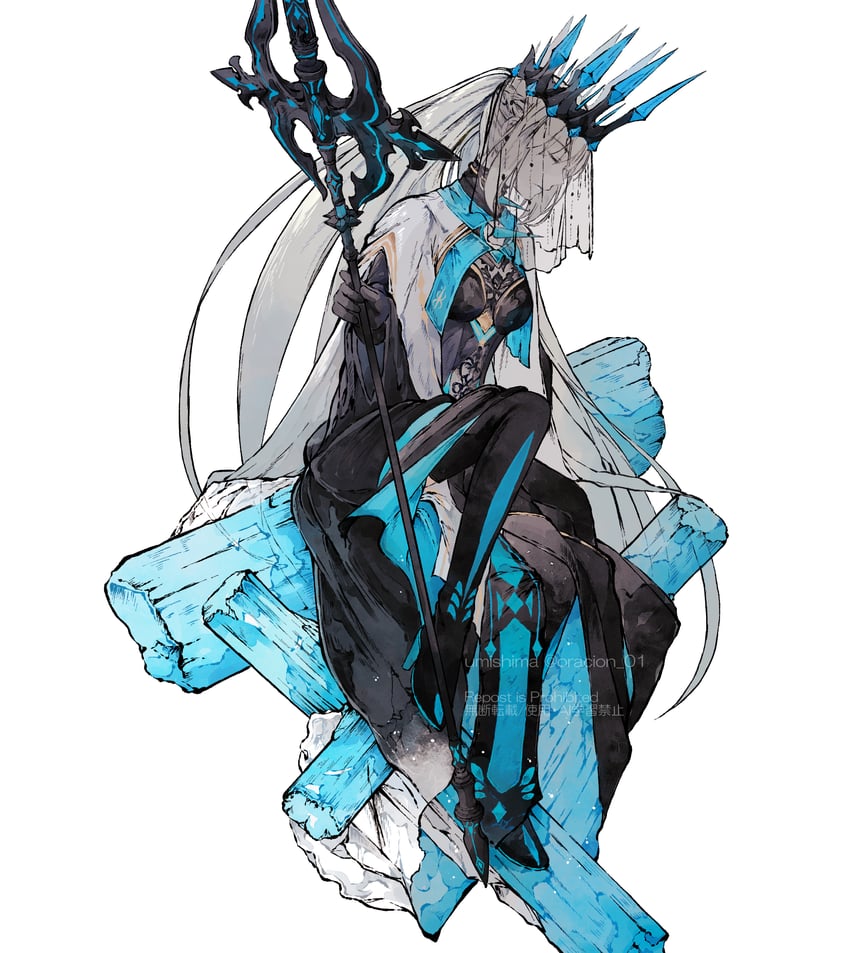morgan le fay (fate and 1 more) drawn by oracion_01