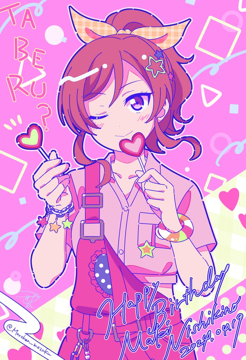 nishikino maki (love live! and 1 more) drawn by ric._(marchen_mozuku)