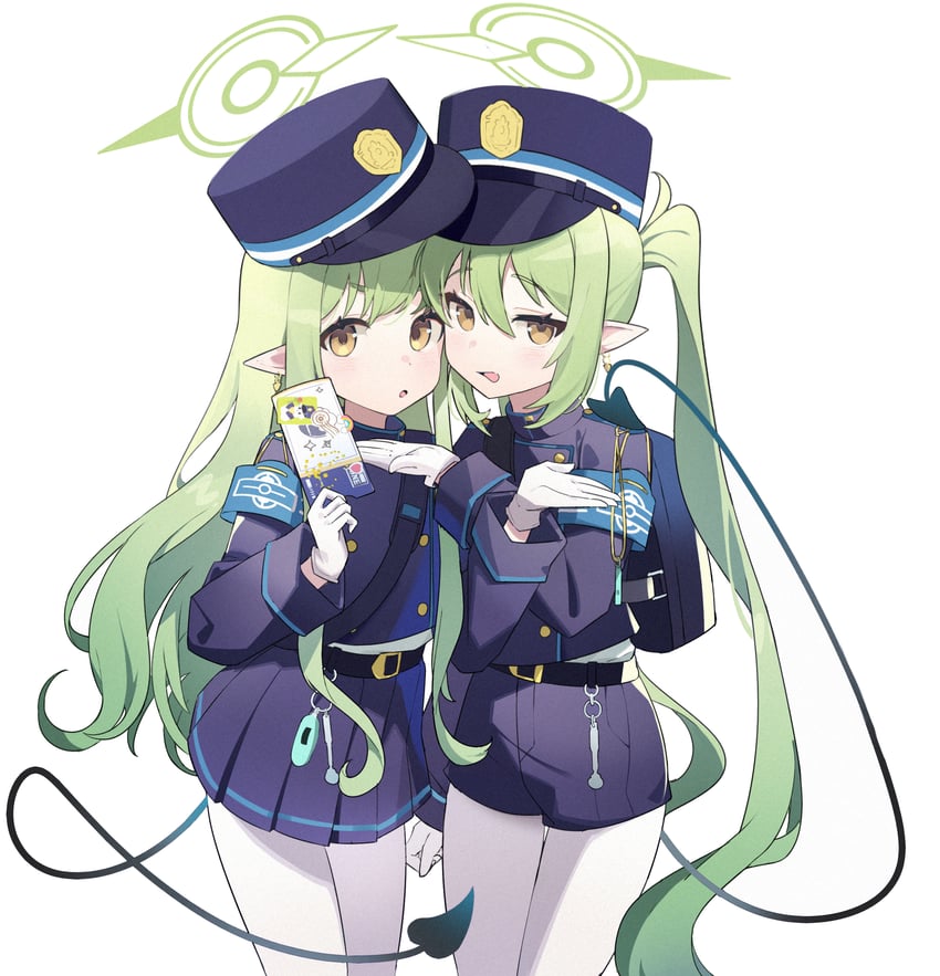 hikari and nozomi (blue archive) drawn by e_li_(77864296)
