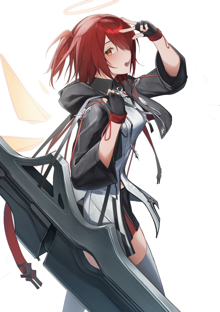 exusiai and exusiai the new covenant (arknights) drawn by r_oot