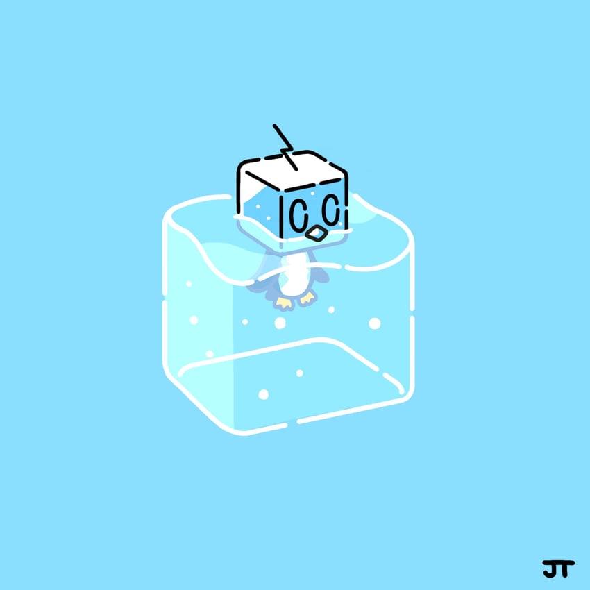 eiscue (pokemon) drawn by james_turner