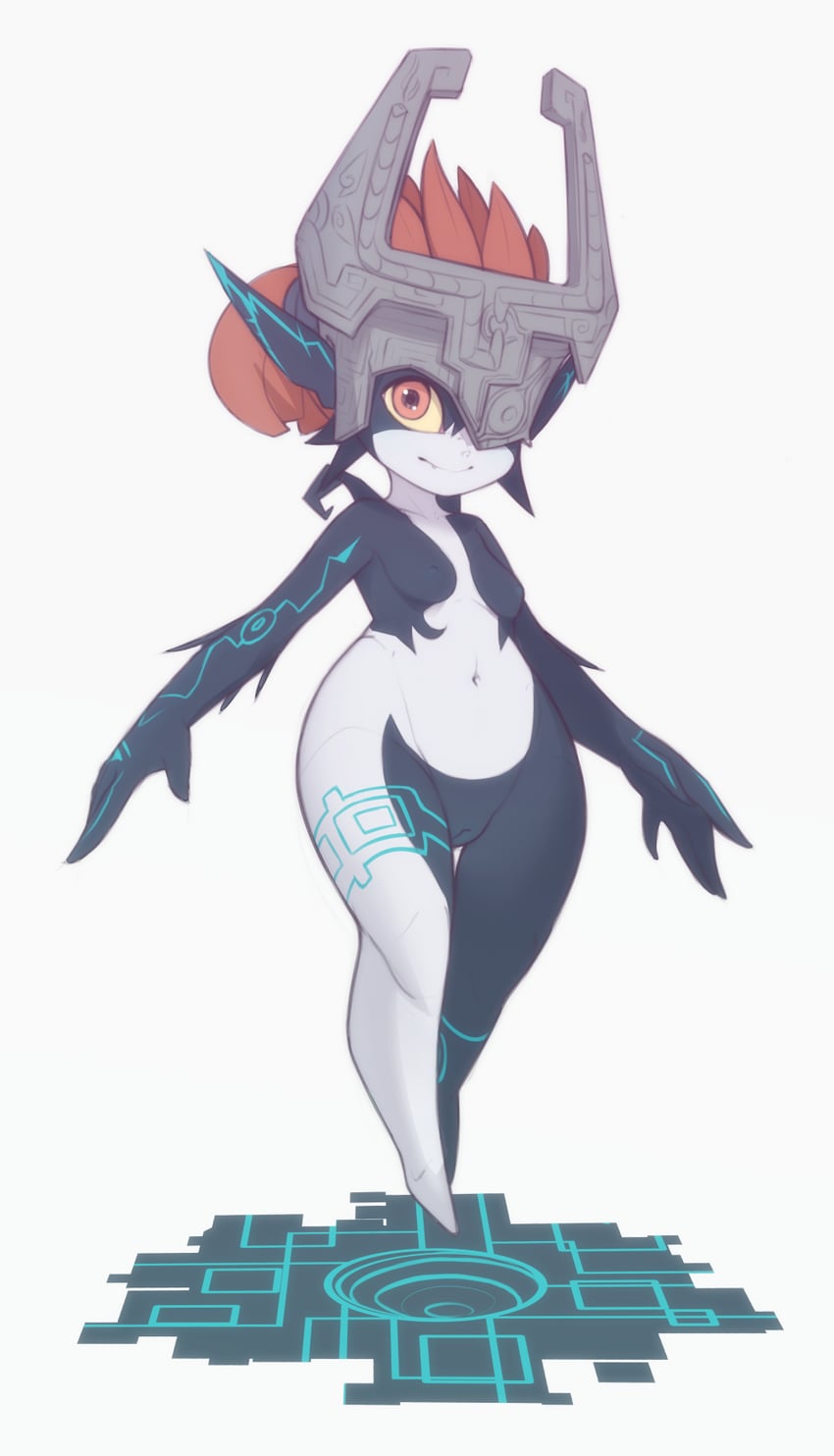 midna (the legend of zelda and 1 more) drawn by kekitopu