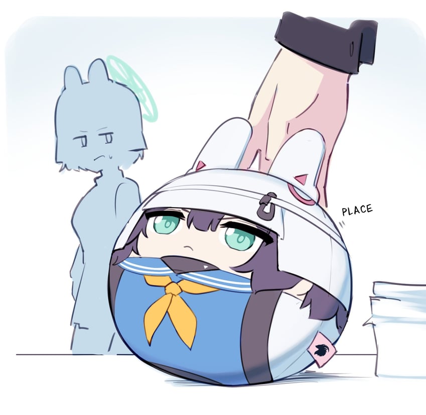 saki (blue archive) drawn by projectorzero
