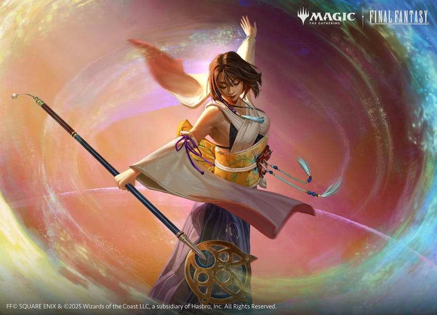 yuna (final fantasy and 2 more) drawn by kevin_glint