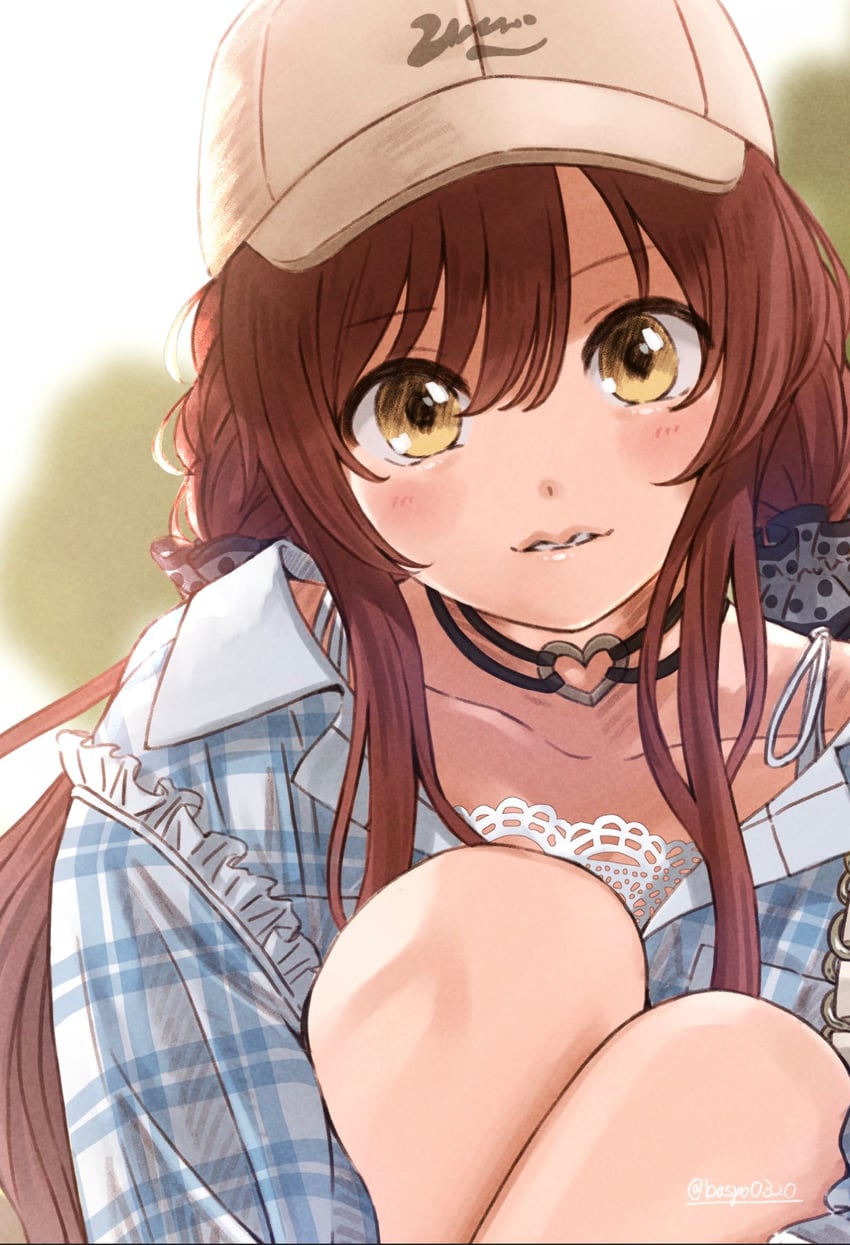 osaki amana (idolmaster and 1 more) drawn by bashosho