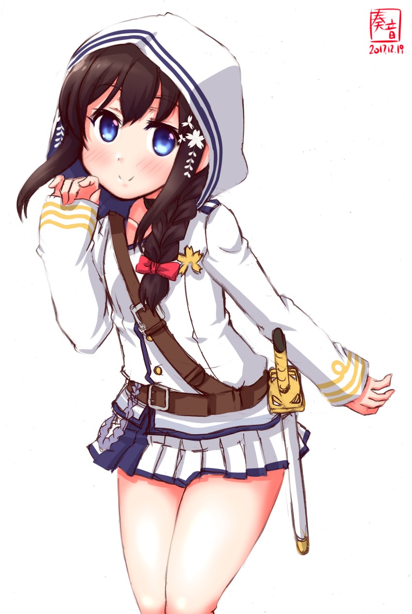 shigure (kantai collection and 1 more) drawn by kanon_(kurogane_knights)