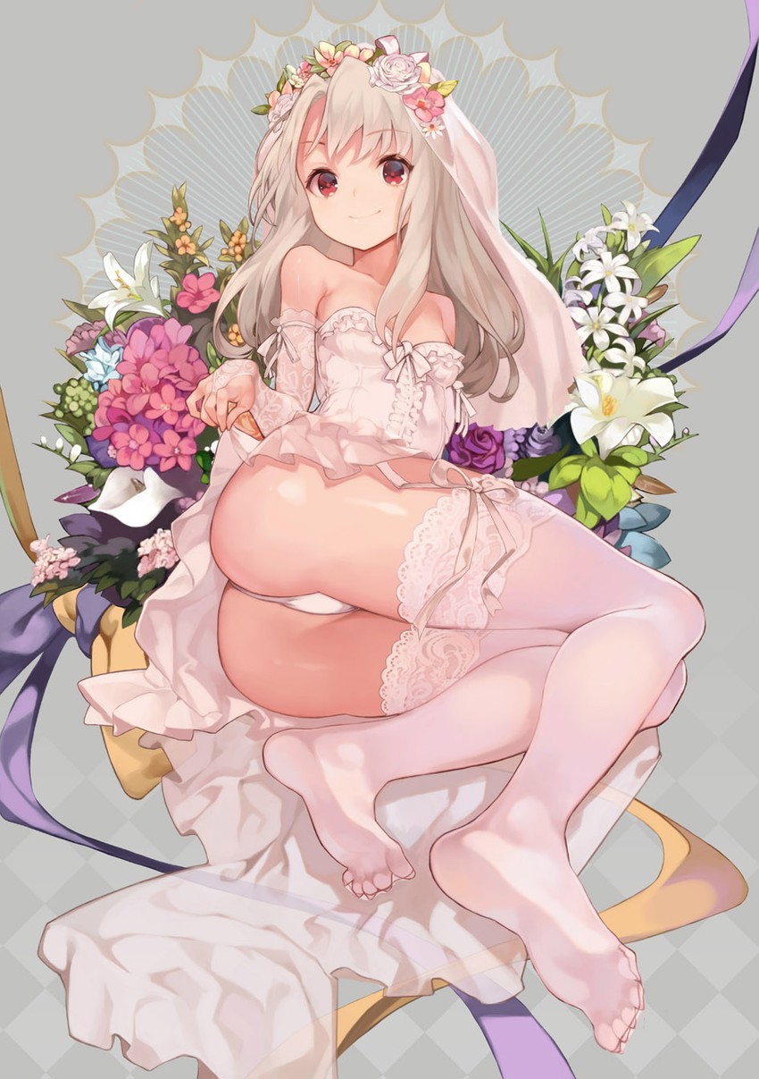 illyasviel von einzbern (fate and 1 more) drawn by oneko