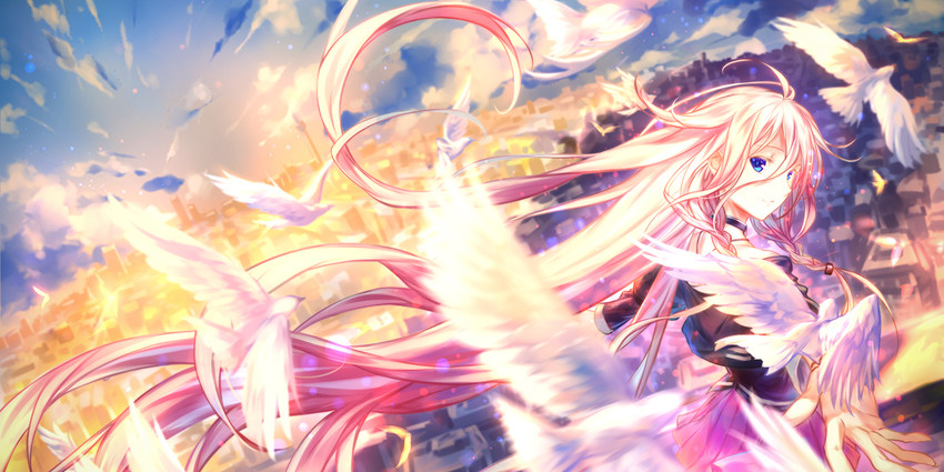ia (vocaloid) drawn by azmodan