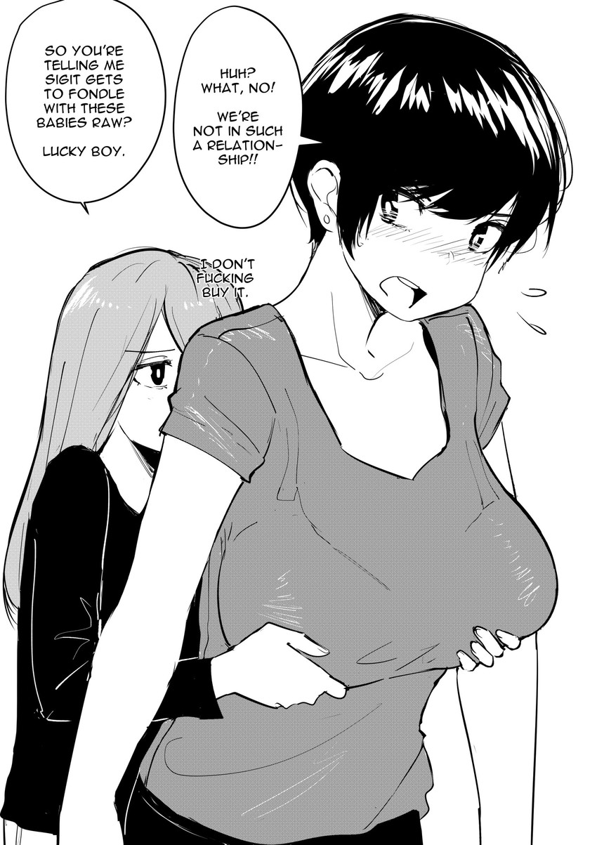 olive laurentia and melissa renata (original) drawn by norman_maggot