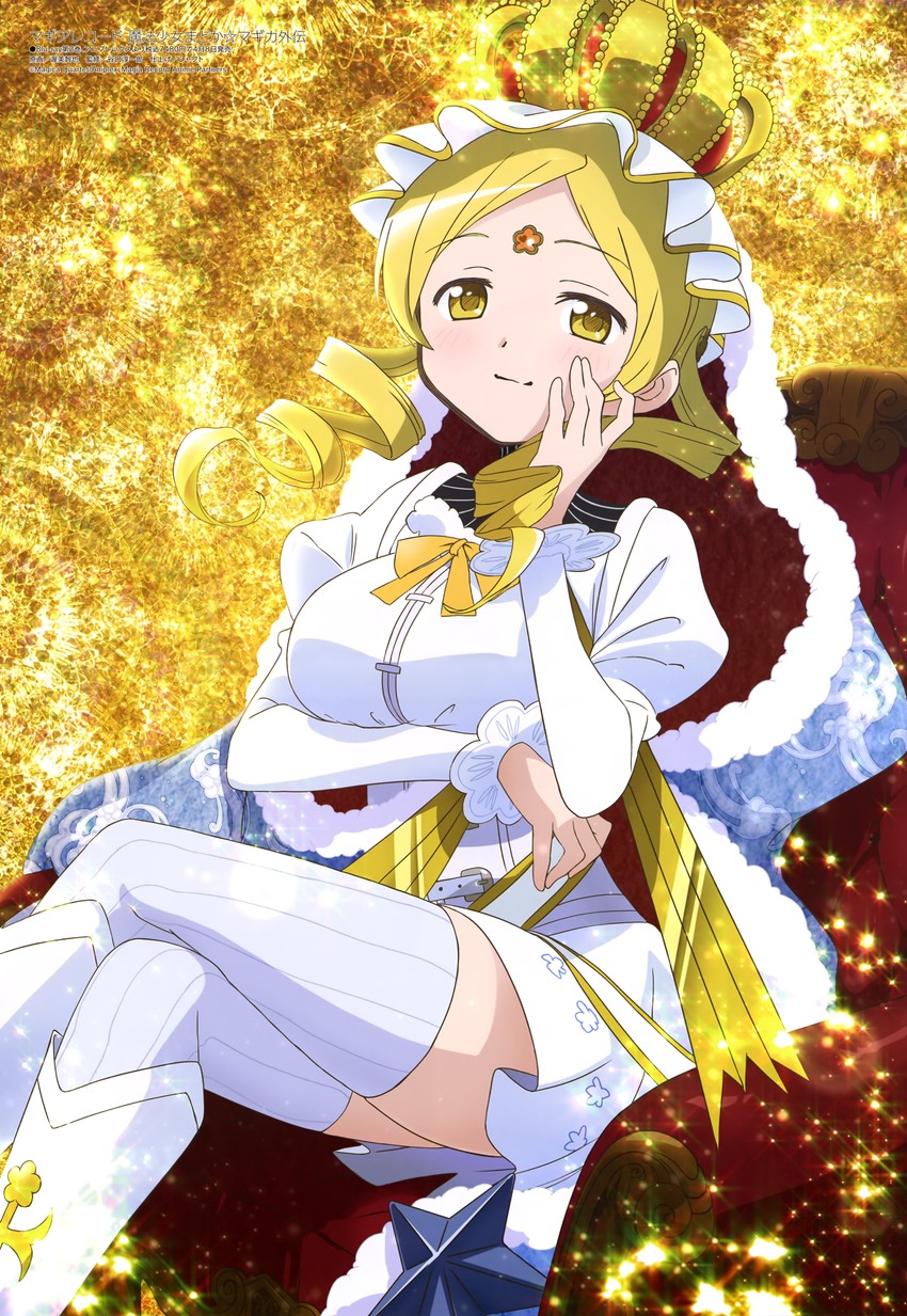 tomoe mami and holy mami (mahou shoujo madoka magica and 2 more) drawn by atsumi_tomoya