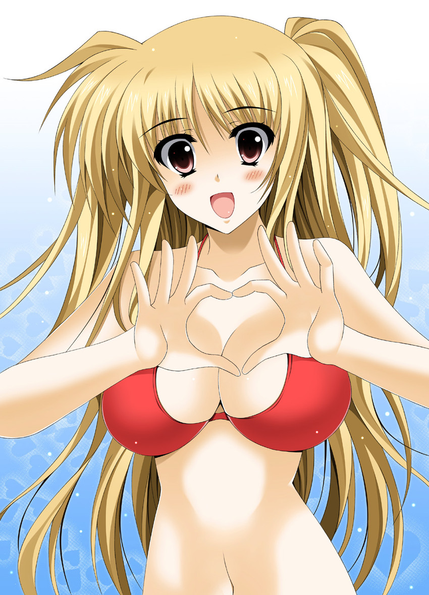 fate testarossa (lyrical nanoha and 1 more) drawn by oda_ken'ichi