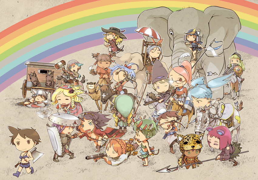 age of empires and 1 more drawn by kuro_panda
