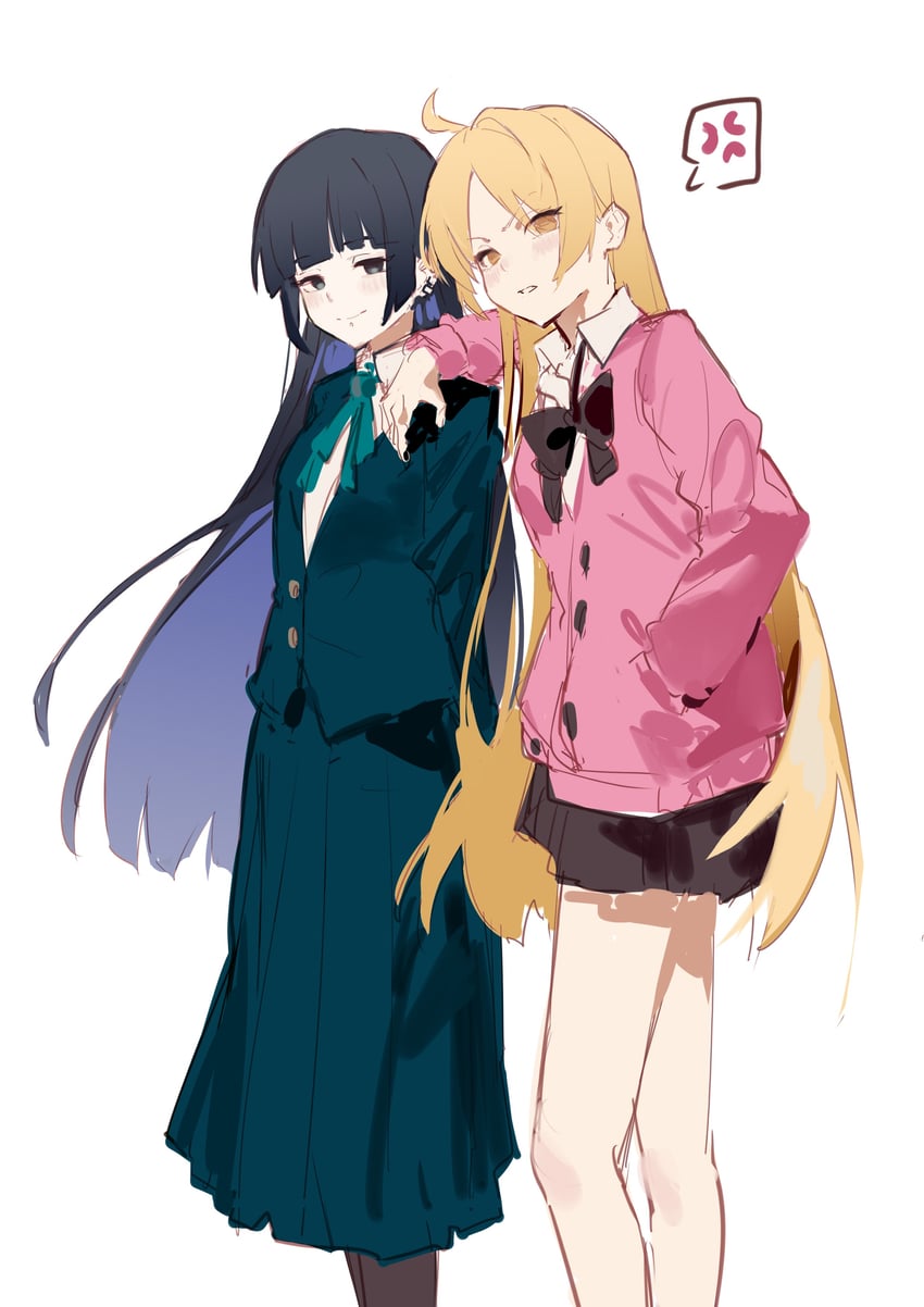ijichi seika and pa-san (bocchi the rock!) drawn by jiu_ye_sang