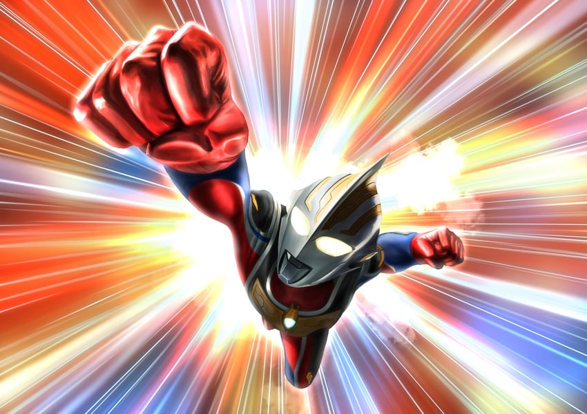 ultraman gaia (ultra series and 1 more) drawn by gattyo