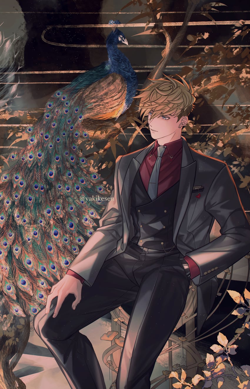vash the stampede (trigun and 1 more) drawn by yakikesen