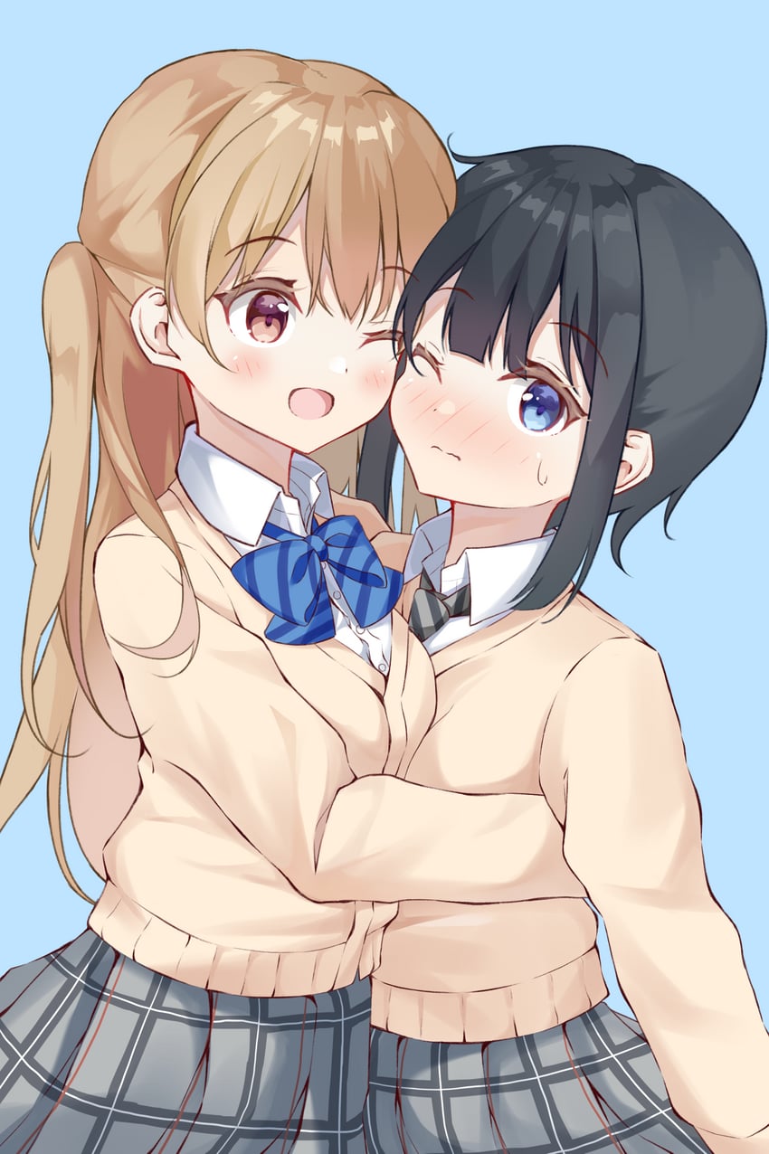 minagi koharu and minagi hiyori (slow loop) drawn by keito4f