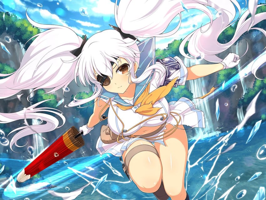 yagyu (senran kagura and 2 more) drawn by yaegashi_nan