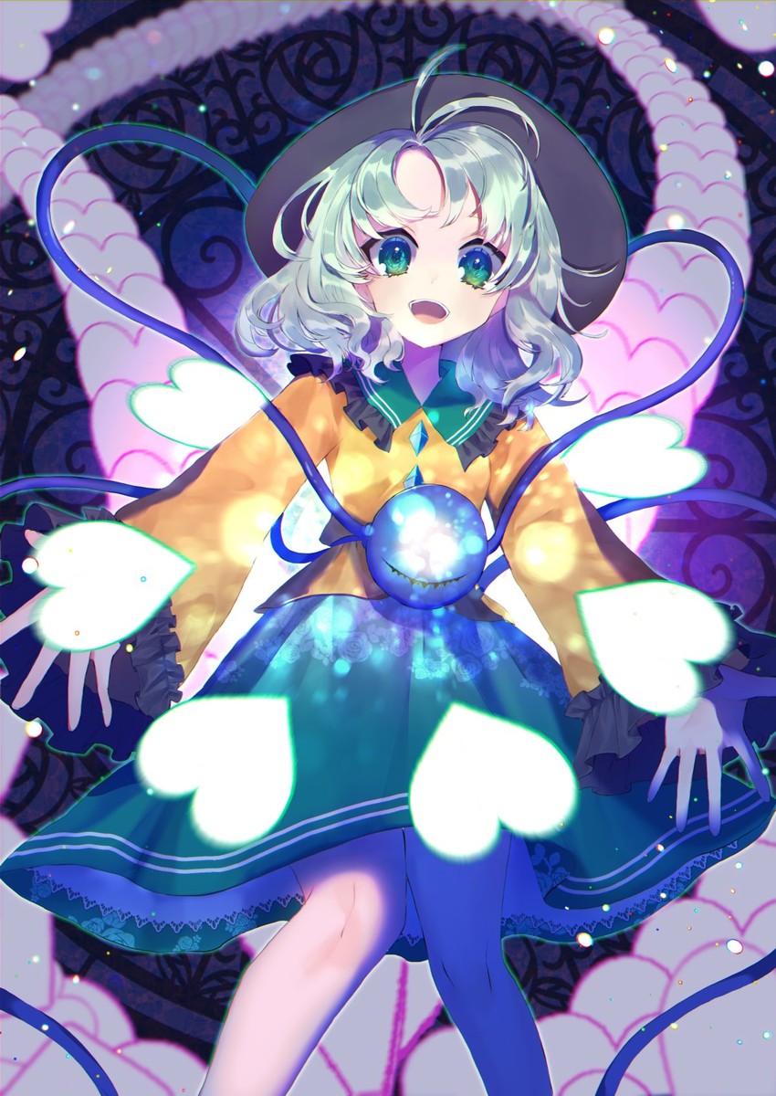 komeiji koishi (touhou and 1 more) drawn by tsukikusa