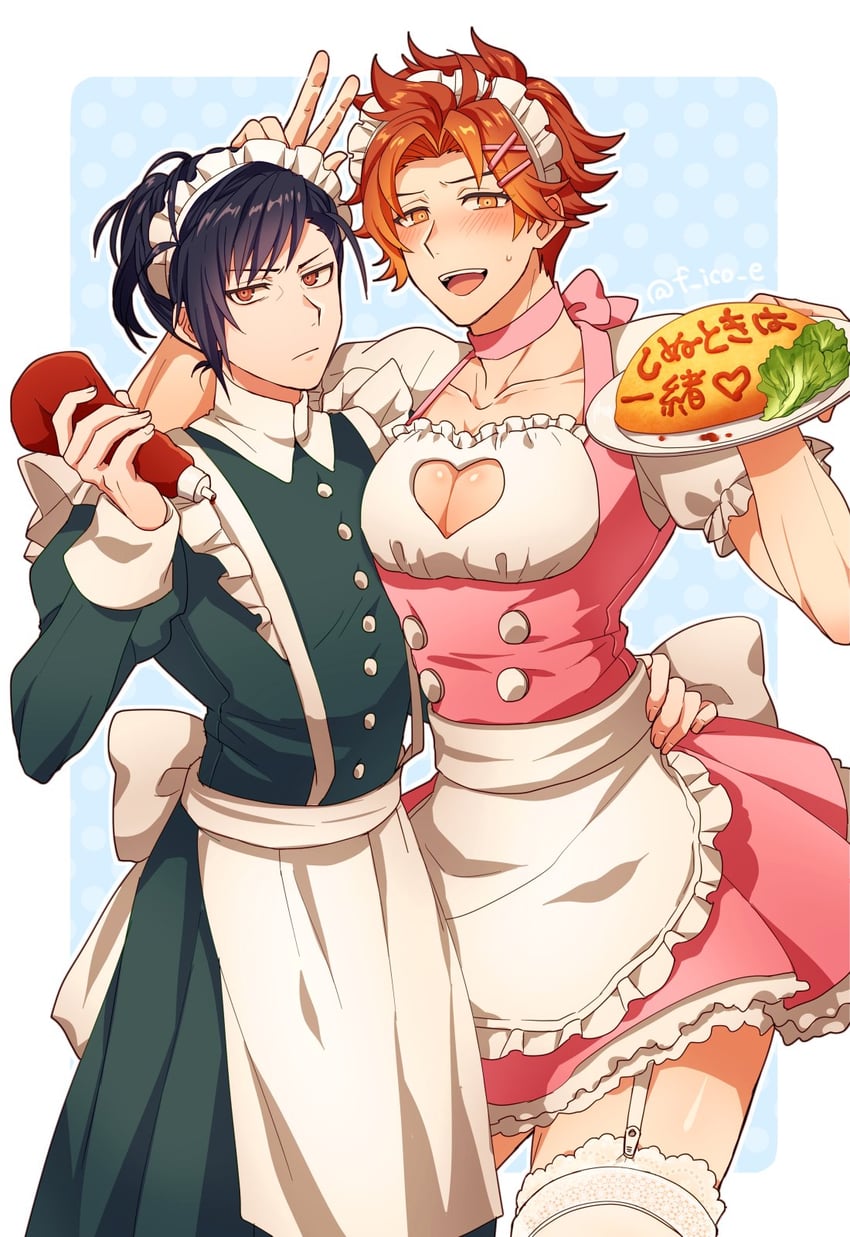 sylvain jose gautier and felix hugo fraldarius (fire emblem and 1 more) drawn by f_ico_e