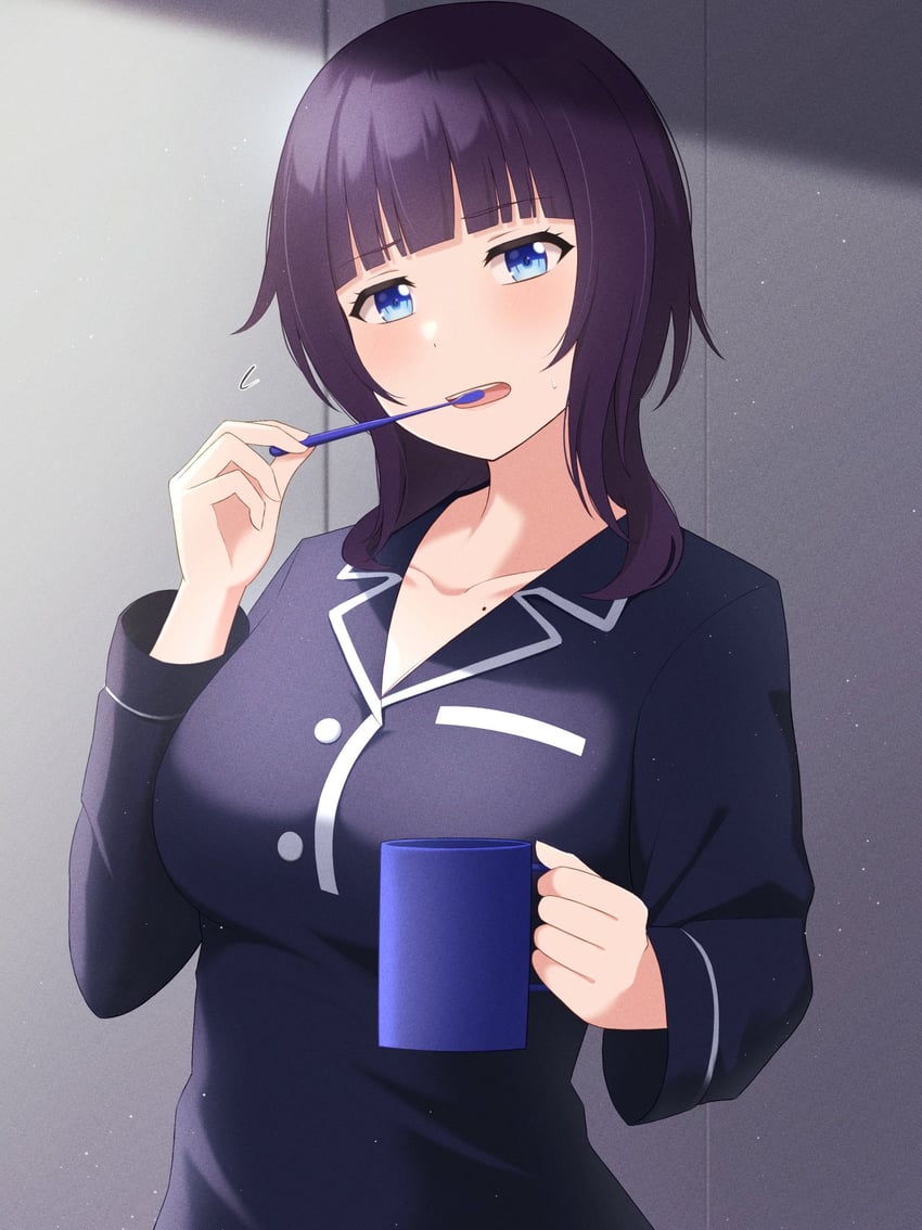 asaka karin (love live! and 1 more) drawn by ichiban577
