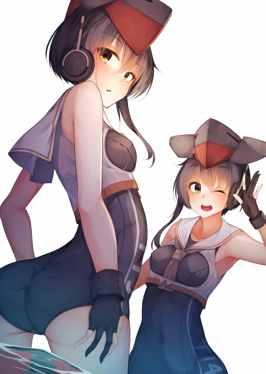 i-13 and i-14 (kantai collection) drawn by rerrere