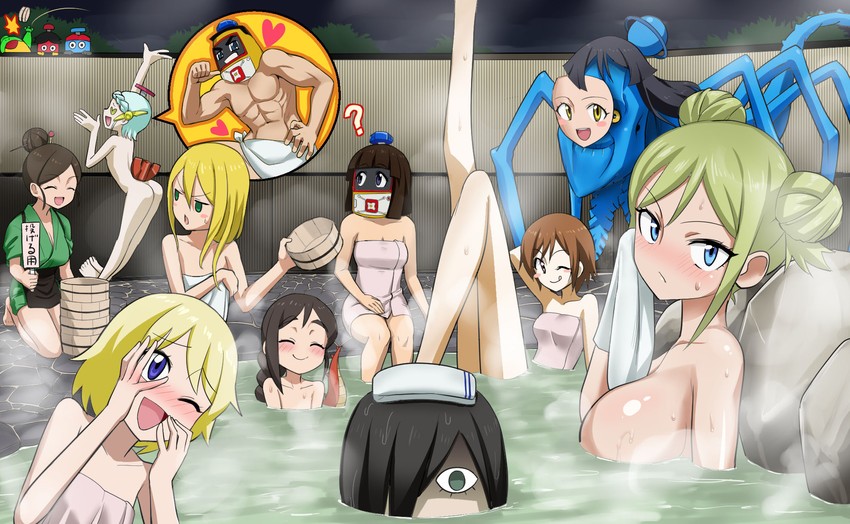 heybot, kasrina, bokyami, nejiyanagi yuuko, princess vitae, and 6 more (heybot!) drawn by wanao
