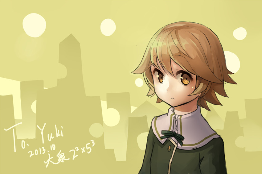 fujisaki chihiro (danganronpa and 1 more) drawn by daquan_wubai
