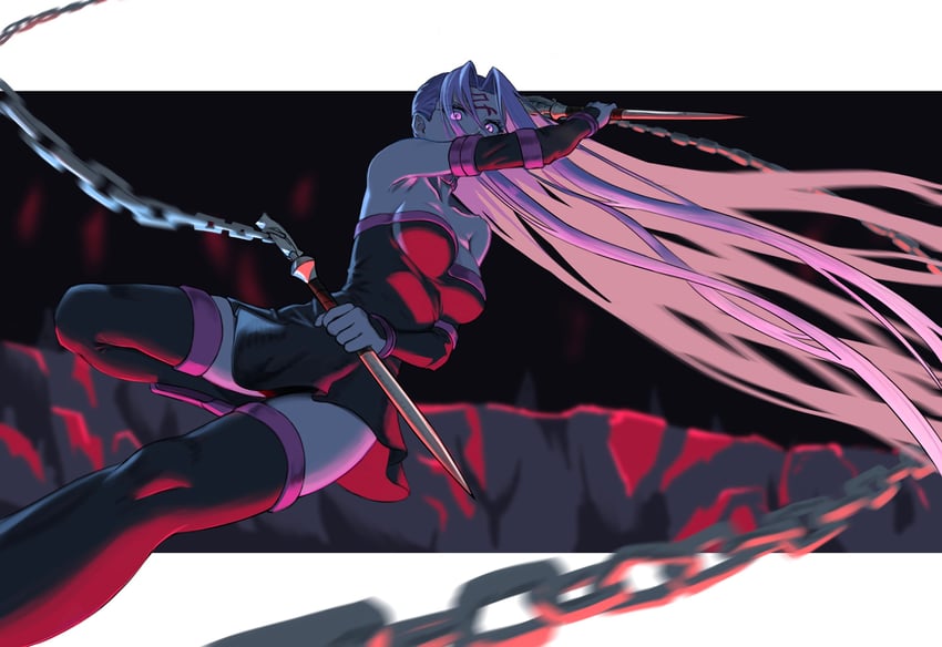 medusa (fate and 2 more) drawn by shiro_464646