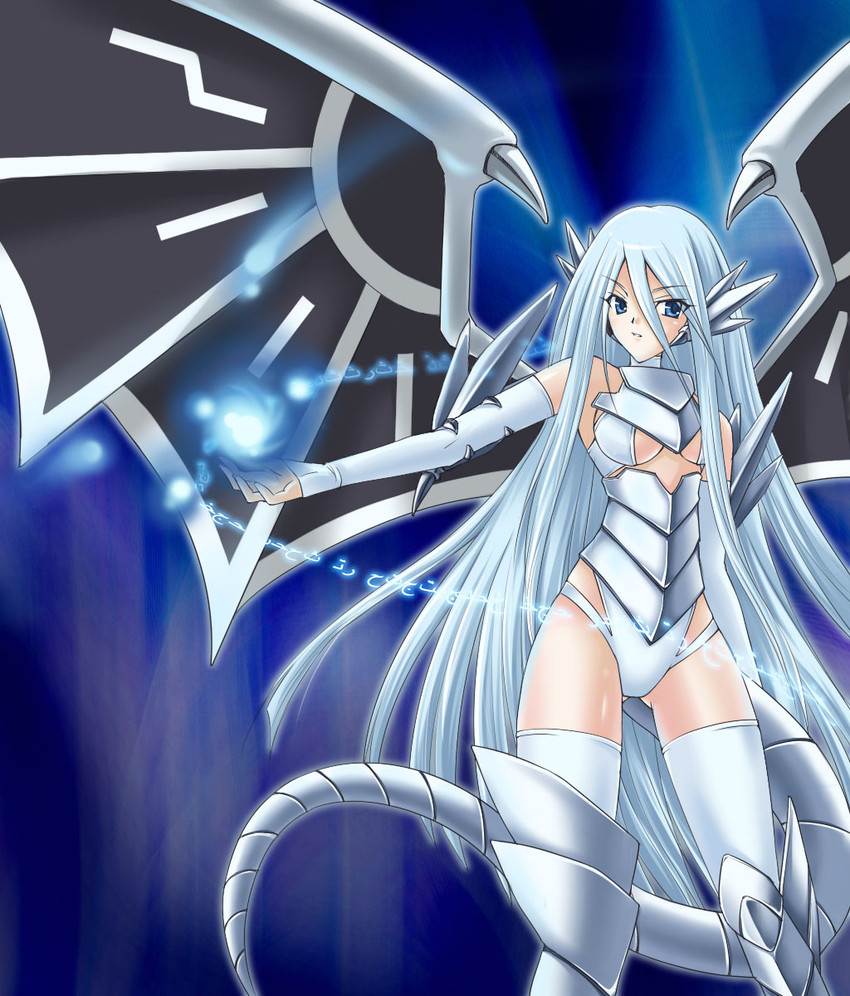 blue-eyes white dragon, kisara, burst stream of destruction, and malefic blue-eyes white dragon (yu-gi-oh! and 1 more) drawn by mashimaro_luo