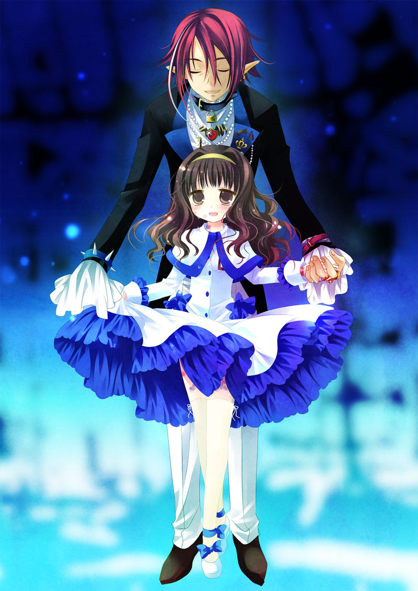 kusunoki midori and koucha shinshi (higanbana no saku yoru ni) drawn by sakurazawa_izumi