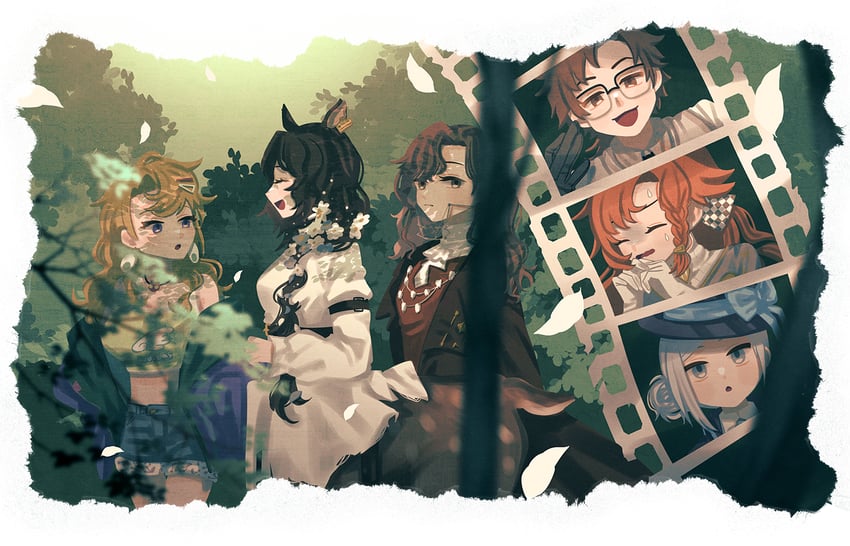 vertin, sonetto, tooth fairy, jessica, blonney, and 1 more (reverse:1999) drawn by tn_kn1000