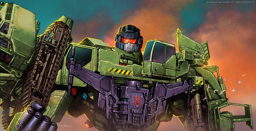 devastator (transformers and 1 more) drawn by valzonline